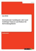 Internationale Landakquise oder Land Grabbing? Chancen und Risiken f�r Entwicklungsl�nder 3668163367 Book Cover