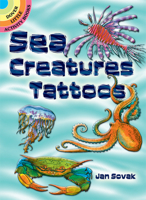 Sea Creatures Tattoos 0486293335 Book Cover