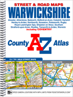 Warwickshire A-Z County Atlas 1782571221 Book Cover