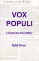 Vox Populi--Letters to the Editor 0931779065 Book Cover