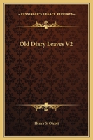 Old Diary Leaves V2 1162582820 Book Cover
