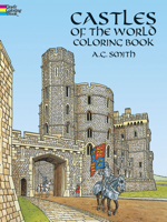 Castles of the World Coloring Book 0486251861 Book Cover