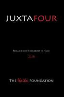 JuxtaFour: Research and Scholarship in Haiku 2018 0982695152 Book Cover