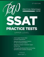 SSAT Practice Tests: Upper Level (2nd Edition) 1939750075 Book Cover