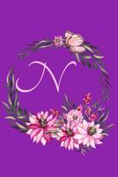 N: Custom Personalized Recipe Notebook Perfect Keepsake for Your Favorite Recipes 1097653072 Book Cover