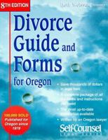 Divorce Guide for Oregon 1551801728 Book Cover