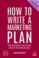 How to Write a Marketing Plan (Creating Success) 0749445548 Book Cover