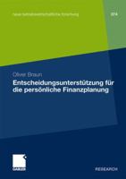 Entscheidungsunterstutzung Fur Die Personliche Finanzplanung 3834920339 Book Cover