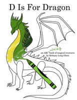 D Is For Dragon Coloring Book 1088030769 Book Cover