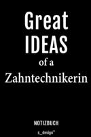 Notizbuch für Zahntechniker / Zahntechnikerin: Originelle Geschenk-Idee [120 Seiten liniertes blanko Papier] (German Edition) 1694333701 Book Cover
