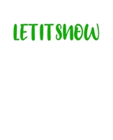 Let It Snow: A decorative book for coffee tables, bookshelves, end tables, and interior design styling - Housewarming Gift Decorum - stack decor books together to create a custom look to any room in h 1671235274 Book Cover