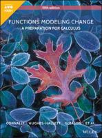 Functions Modeling Change A preparation for Calculus fifth edition 2015 1119582466 Book Cover