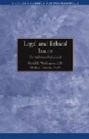 Legal and Ethical Issues for Addiction Professionals 1592857167 Book Cover