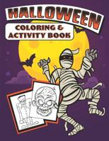 Halloween Coloring & Activity Book 1074029364 Book Cover