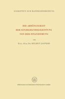 Die Abhangigkeit Der Einzelhandelsleistung Von Der Finanzierung 3322982920 Book Cover