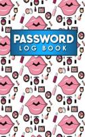 Password Log Book: Address Book Password Keeper, Password Journal, Large Print Password Book, Password Organizer Alphabetical, Cute Cosmetic Makeup Cover (Password Log Books) (Volume 4) 1718659156 Book Cover