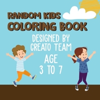 Random Kids Coloring Book: Art Coloring Kids Activity Book B08GV97XBM Book Cover