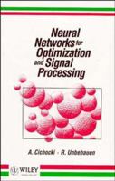 Neural Networks for Optimization and Signal Processing 0471930105 Book Cover