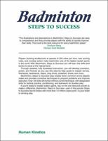 Badminton: Steps to Success (Steps to Success Activity Series) 0736072292 Book Cover