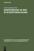 Einfuhrung in Die Systemforschung 3486225944 Book Cover