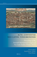 Acta Conventus Neo-Latini Vindobonensis 9004361529 Book Cover