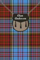 Clan Anderson Tartan Journal/Notebook 1072702630 Book Cover