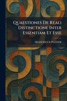 Quaestiones De Reali Distinctione Inter Essentiam Et Esse 1025931742 Book Cover