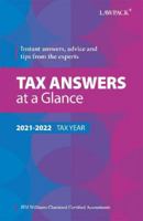 Tax Answers At a Glance 2021/22 1913714098 Book Cover