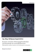 Konsens Zwischen Weisungsgebundenheit Und Kreativität Im Gesundheitswesen (German Edition) 3668916845 Book Cover