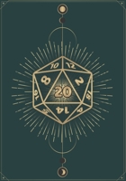 RPG Journal: Mixed Role Playing Gamer Paper (College Ruled, Graph, Hex): 20 Sided Dice Teal 1709945117 Book Cover