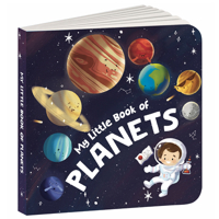 My Little Book of Planets: Fun Illustrated Board Book of Planets a Rhyming Book of Solar System for Kids, Toddlers Book for 3+ [Penguin Early Lea 9815233394 Book Cover