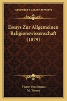 Essays Zur Allgemeinen Religionswissenschaft (1879) 116674521X Book Cover