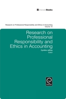 Research on Professional Responsibility and Ethics in Accounting 1849507228 Book Cover