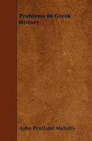Problems in Greek History 9362518864 Book Cover