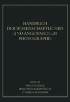 Photochemie Und Photographische Chemikalienkunde 3709152550 Book Cover