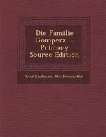 The Gomperz Family 1168472202 Book Cover