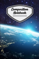 Composition Notebook: Planet in Outer Space 6X 9 120 Pages 108902231X Book Cover