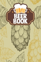 Beer Book: Unique Gifts Women Men Ipa Adult Boyfriend Grownups Hand Crafted Brewing Rating Review B084DGQH1X Book Cover