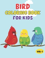Bird Coloring Book For Kids: Best Bird Children Activity Book for Kids, Boys & Girls. Fun Facts About Birds B08WK896LH Book Cover