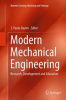 Modern Mechanical Engineering: Research, Development and Education 3642451756 Book Cover