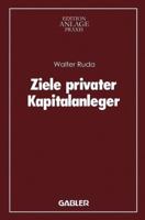 Ziele Privater Kapitalanleger 3409141111 Book Cover