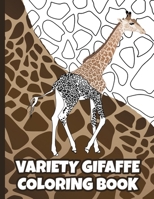 Giraffe Coloring Book: Variety of Giraffe Coloring Book With 28 Character Illustrations. Great Coloring Book For Adults or Kids B091N57PTB Book Cover