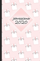 Jahresplaner 2020: Taschenkalender A5 - Terminkalender 2020 - Jahresplaner - Wochenplaner - modisch & schlicht - Organizer 1694129713 Book Cover