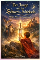 Der Junge und das Schwert des Schicksals: Magie, Mut und eine gute Nacht (German Edition) B0GN9FYLQX Book Cover