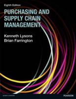 Purchasing and Supply Chain Management 0273694383 Book Cover