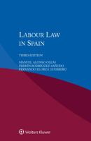 Labour Law in Spain 9403503238 Book Cover