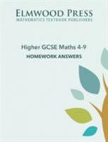 Higher GCSE Maths 4-9 Homework Answers (Essential Maths) 1906622523 Book Cover