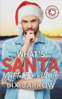 What's Santa Got to Do with It?: A Holiday MM Romance with Humor, Pets, and Suspense B0CN6TSDSR Book Cover