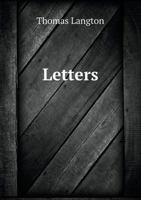 Letters 5519005605 Book Cover