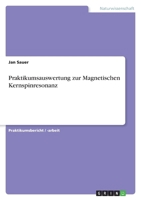 Praktikumsauswertung zur Magnetischen Kernspinresonanz 3640939123 Book Cover